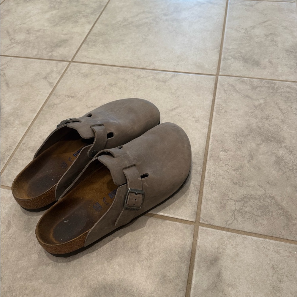 Birkenstock Brown Slip-On Loafers